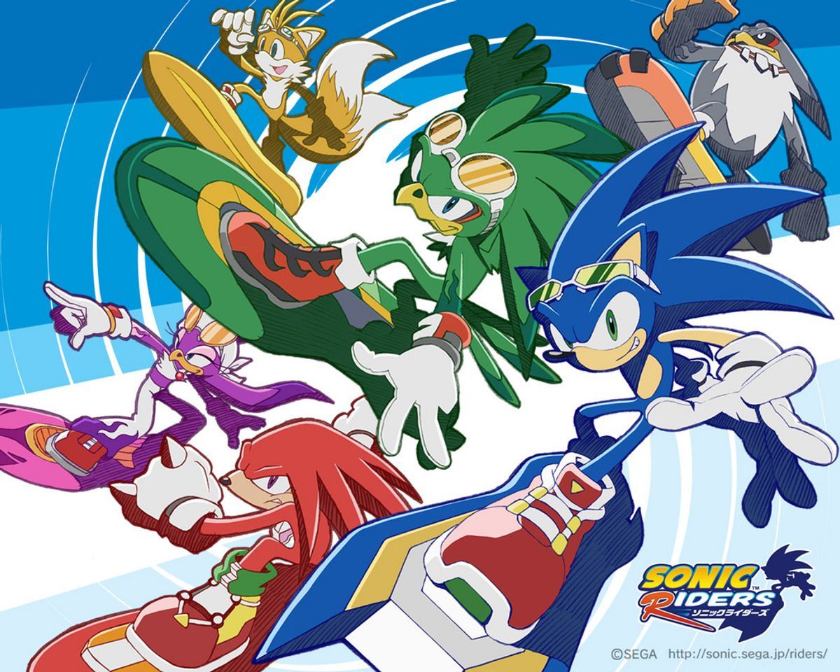 Videojuegos Sonic Riders