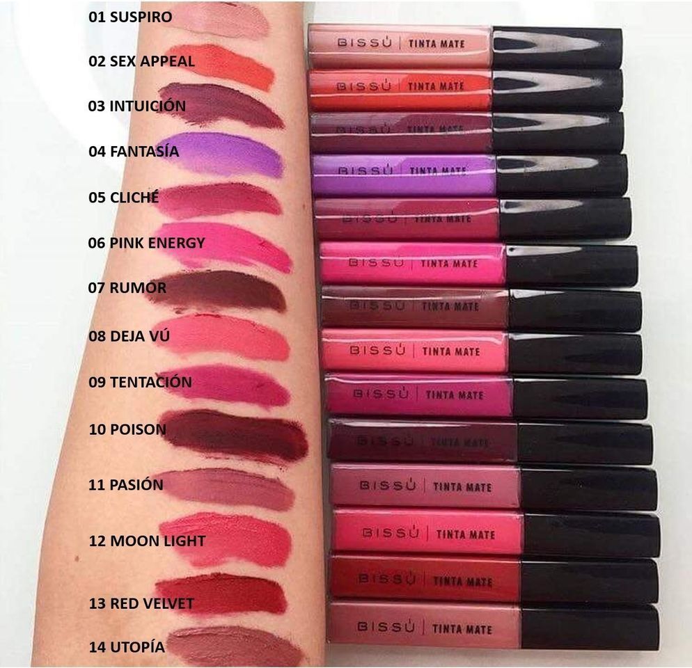 Products Labiales tinta Mate bissu 