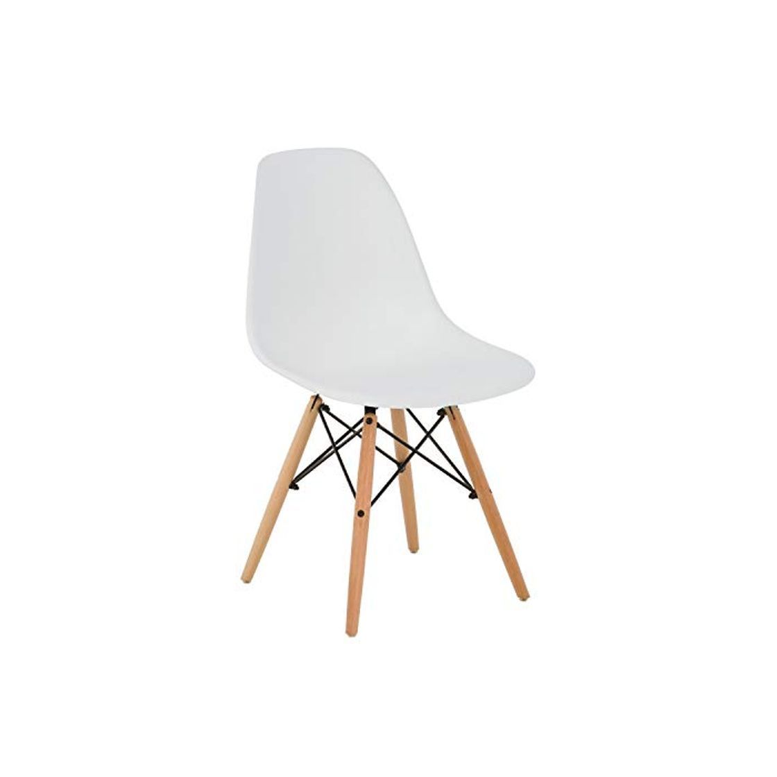 Elemento de la categoría hogar SKLUM Silla IMS Blanco Madera Natural -