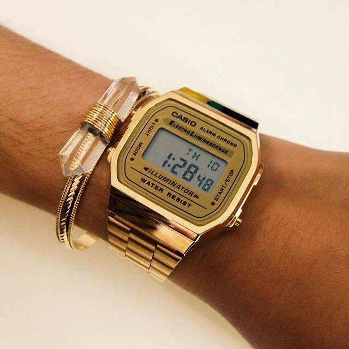 Moda Casio relógio eletrônico Ocasional