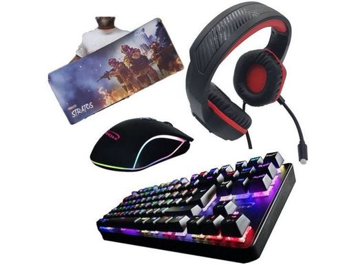 Combo gamer 4 en 1 pc/ps4 🤯⌨️