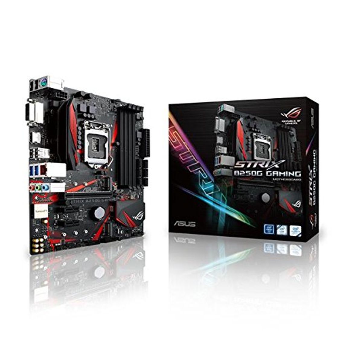 Product Asus Intel B250 mATX - Placa base gaming con SupremeFX S1220A audio