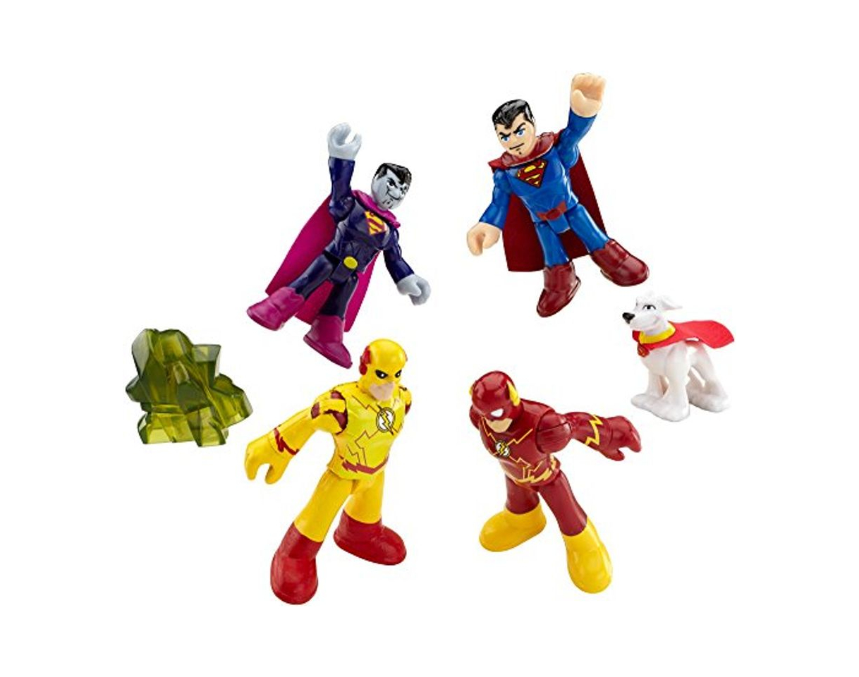 Social Batman Imaginext-DC Super Friends Figuras de acción de héroes y Villanos, Juguetes