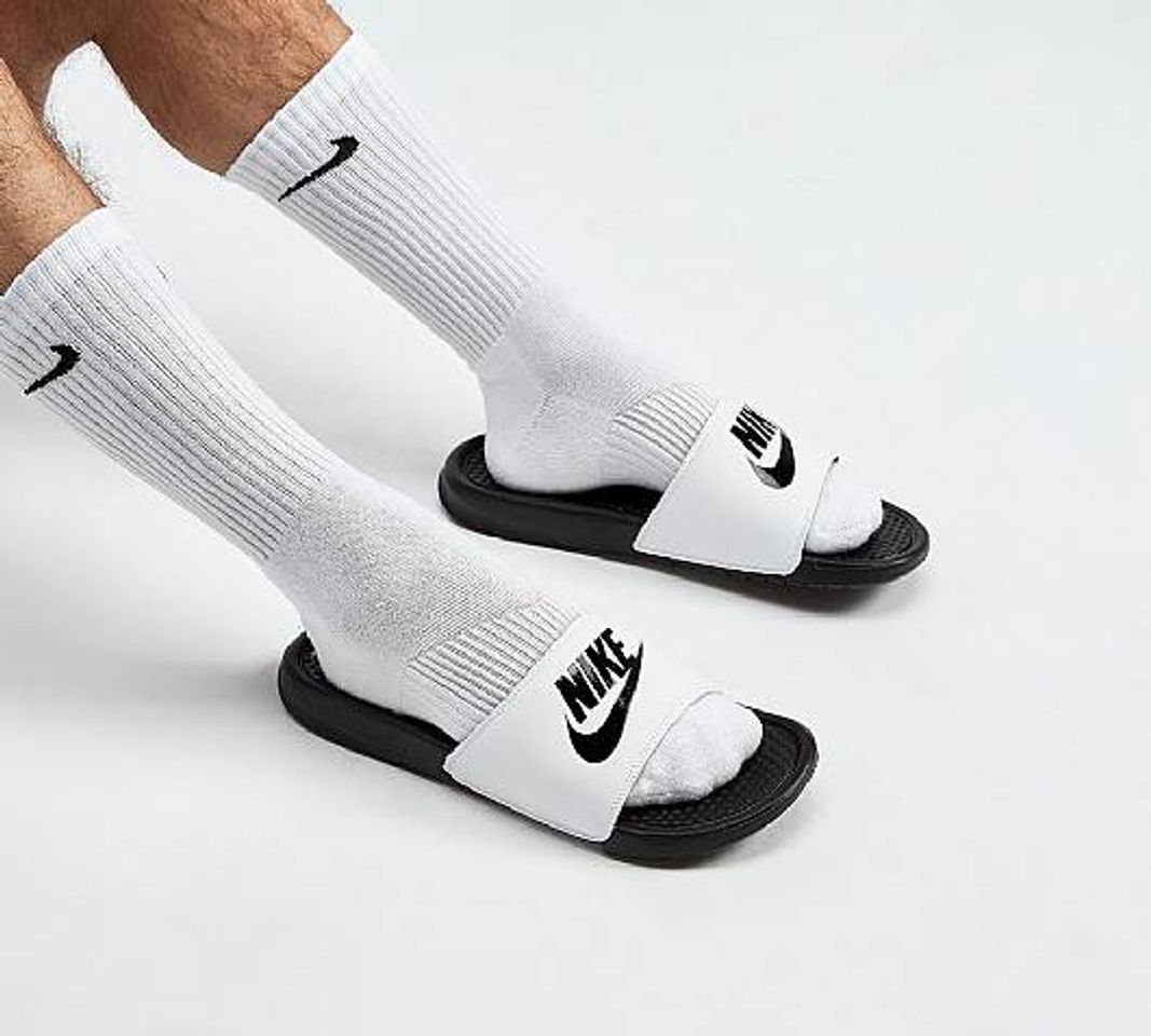 Product Nike Benassi JDI, Chanclas Unisex Adulto, Blanco