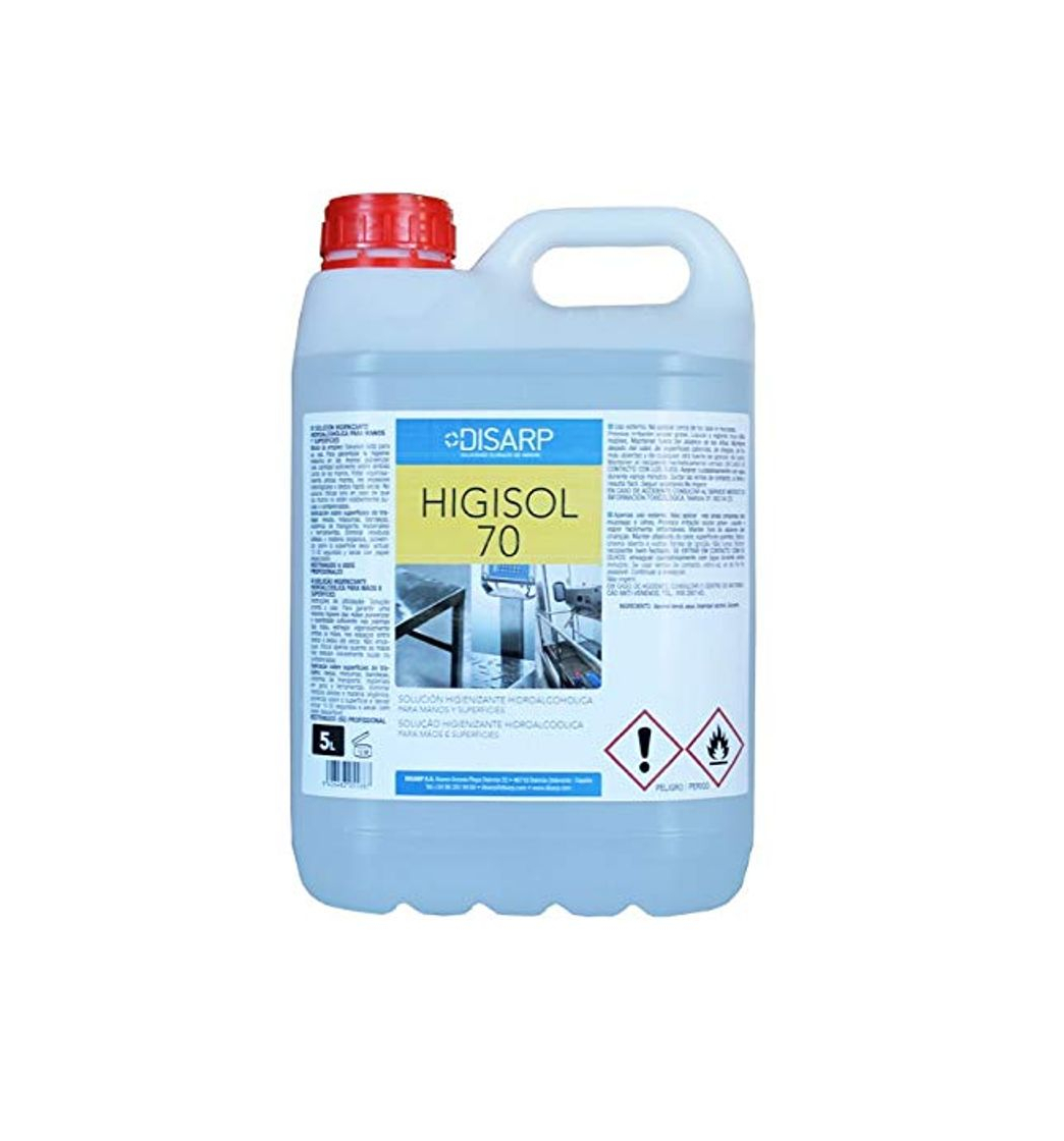 Social HIGISOL 70 -Solución Hidroalcohólica para Manos y Superficies
