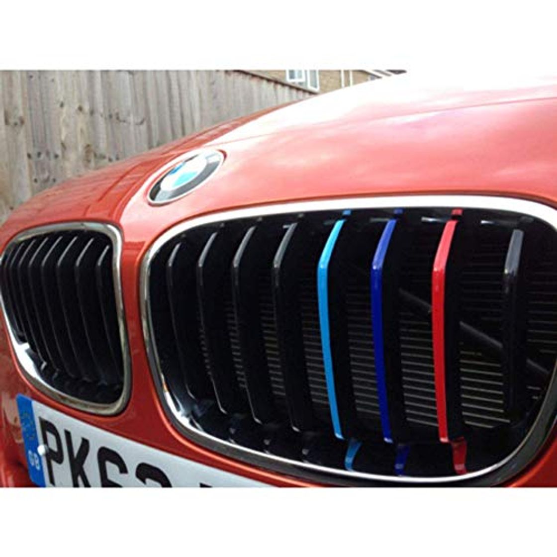 Social Autodomy Pegatinas Compatible con BMW Pack 27 Rayas para la Parrilla Delantera