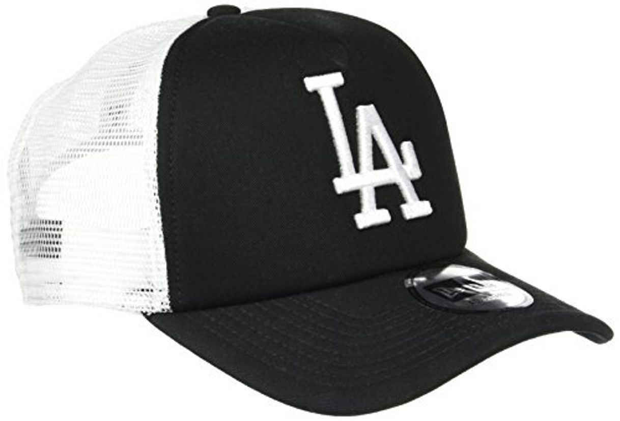 Social New Era Clean Trucker Losdod Blkwhi Gorra de béisbol, Unisex Adulto, Negro