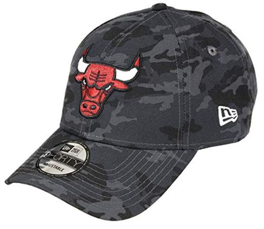 New Era Chicago Bulls Dark Camo New Era Cap NBA Verstellbar 9forty