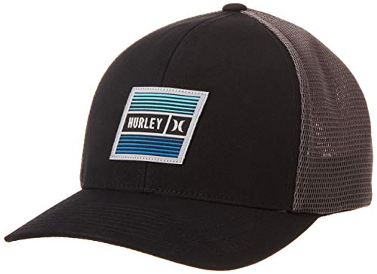 Social Hurley M East Cape Hat Gorra, Hombre, Black, S