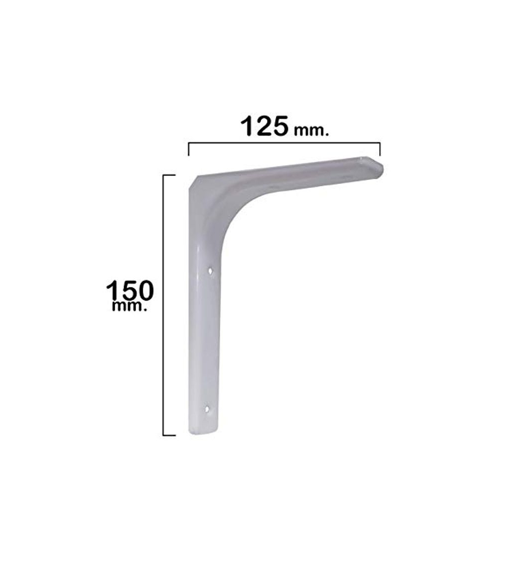 Social WOLFPACK LINEA PROFESIONAL 21080525 Palomilla Reforzada Blanca 150x125 mm