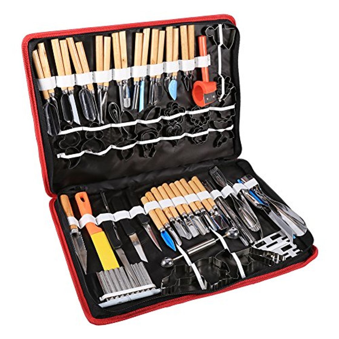 Social Juego de 80 utensilios de cocina para cortar