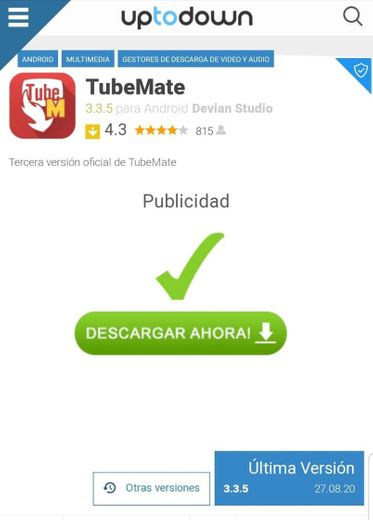 💠 TubeMate YouTube Downloader 2.4.21 for Android - Download