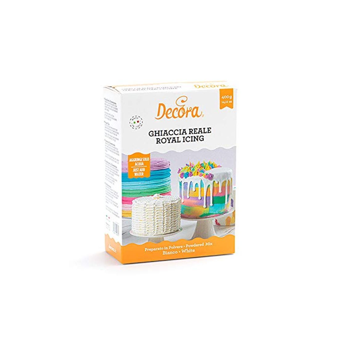 Productos Decora Glasa Real Nueva Fórmula 400 g