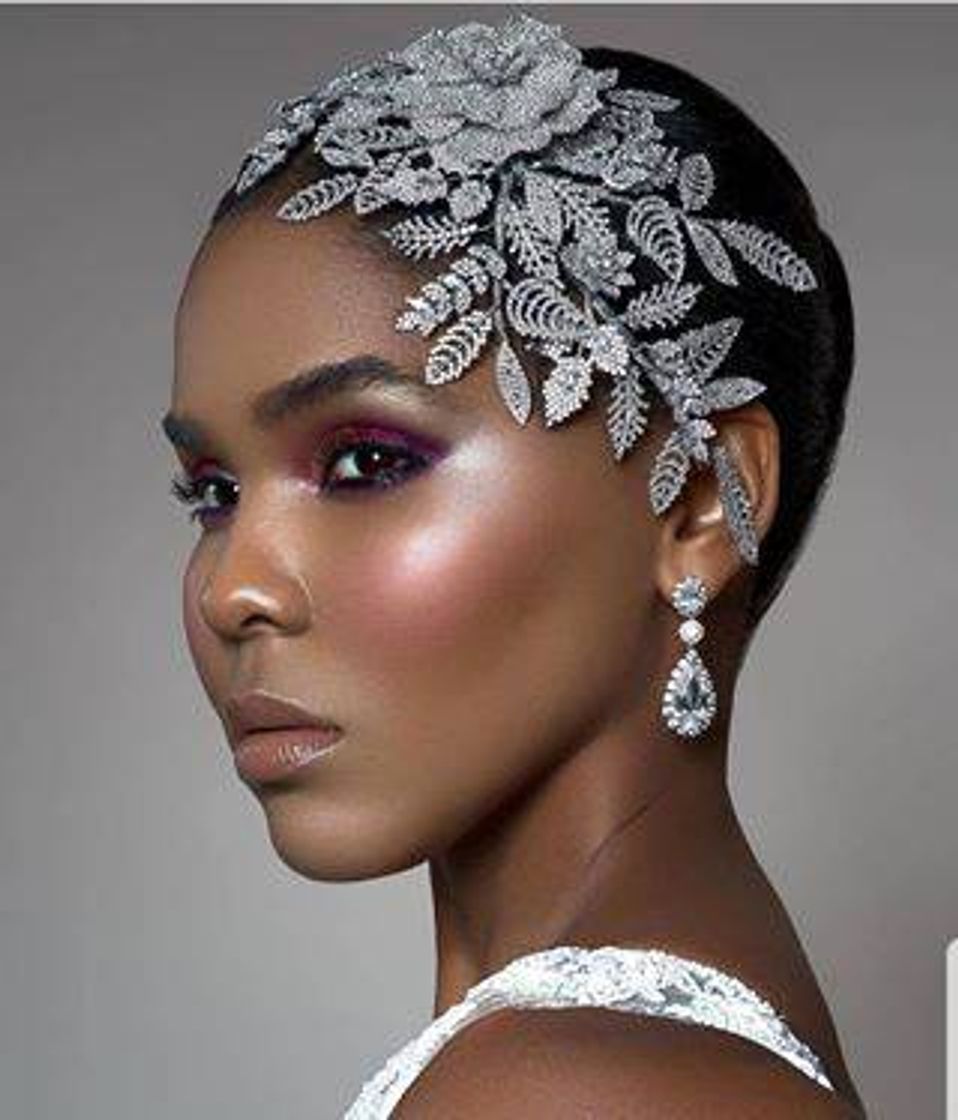 Fashion Makeup pele negra 🥰😍