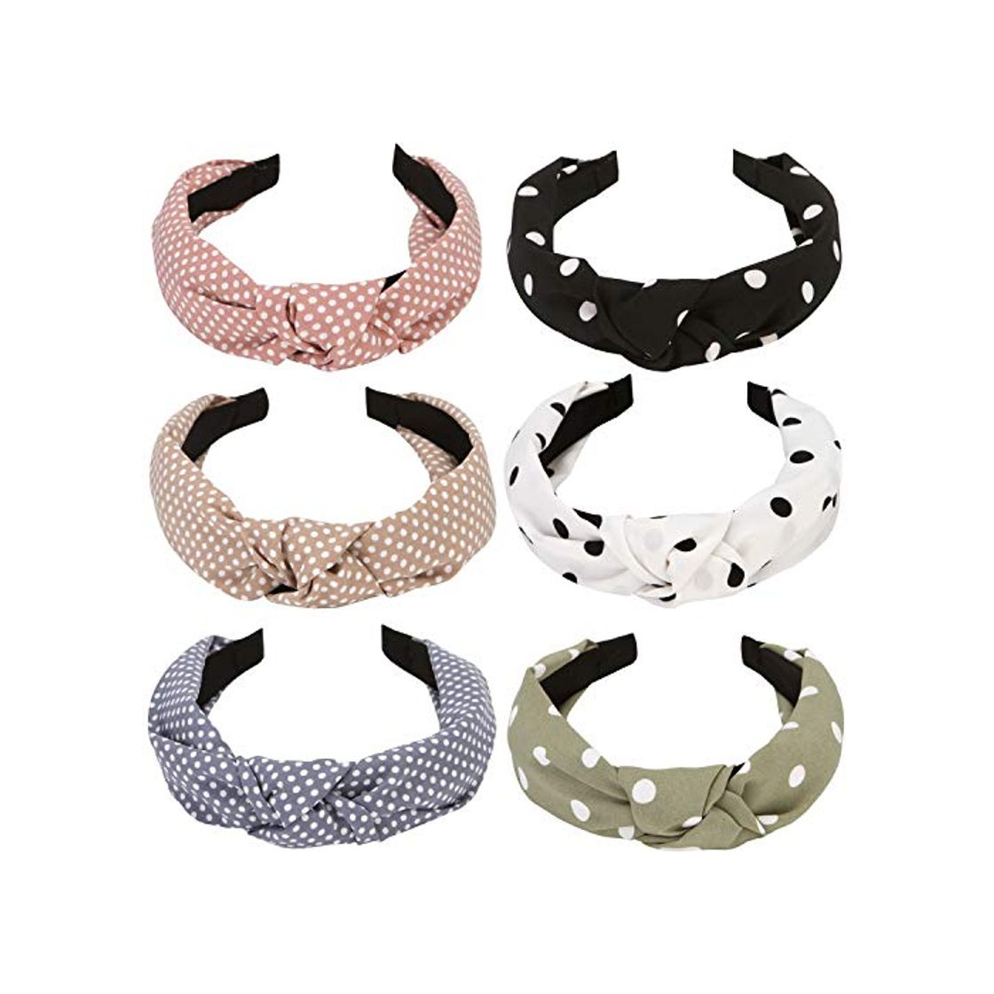 Social Sea Team Nuevas diademas anchas elásticas de moda con accesorio de nudo