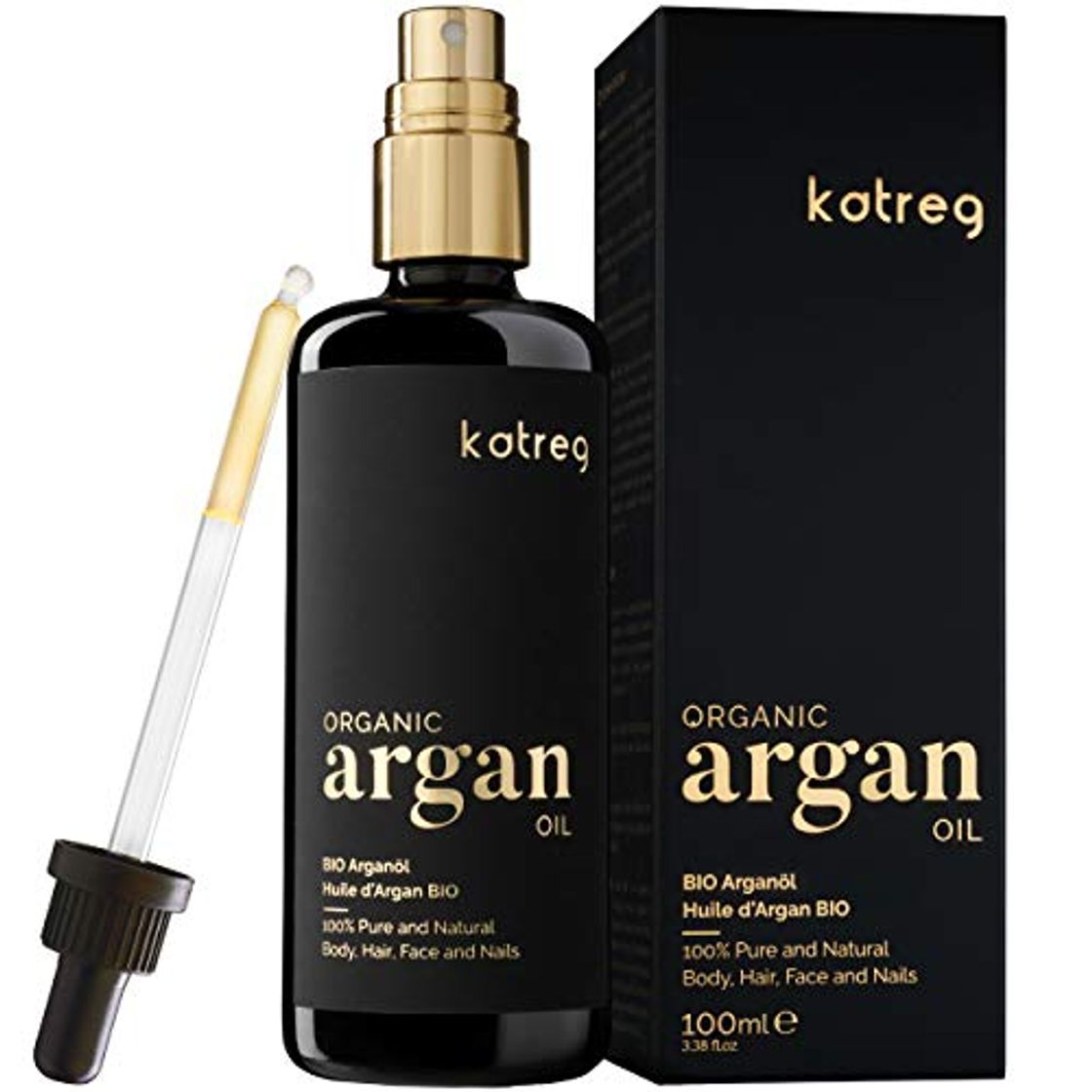 Social KATREG Aceite de Argán Orgánico Argan Oil - Aceite Natural