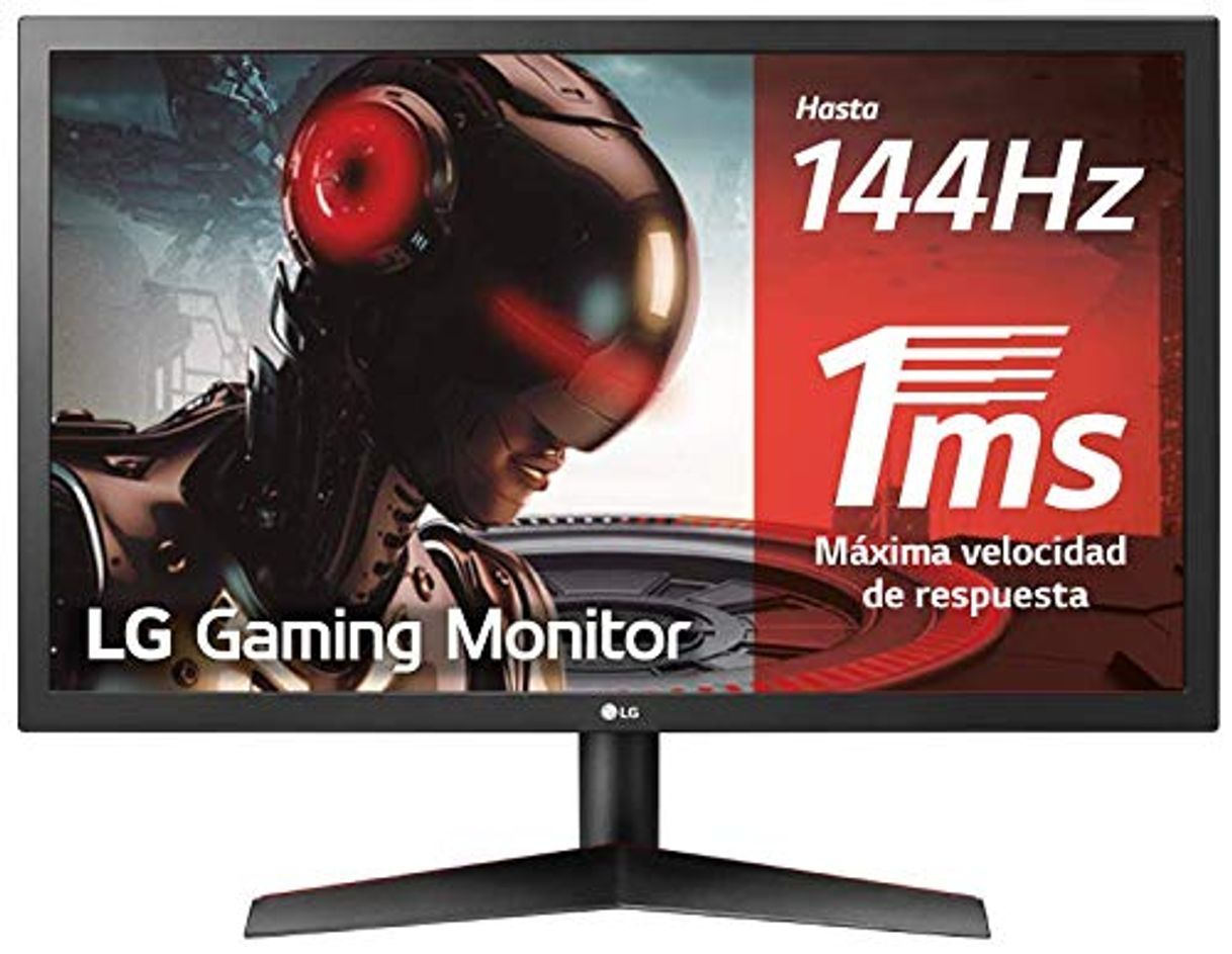 Social LG 24GL600F-B - Monitor Gaming QHD de 59,8 cm