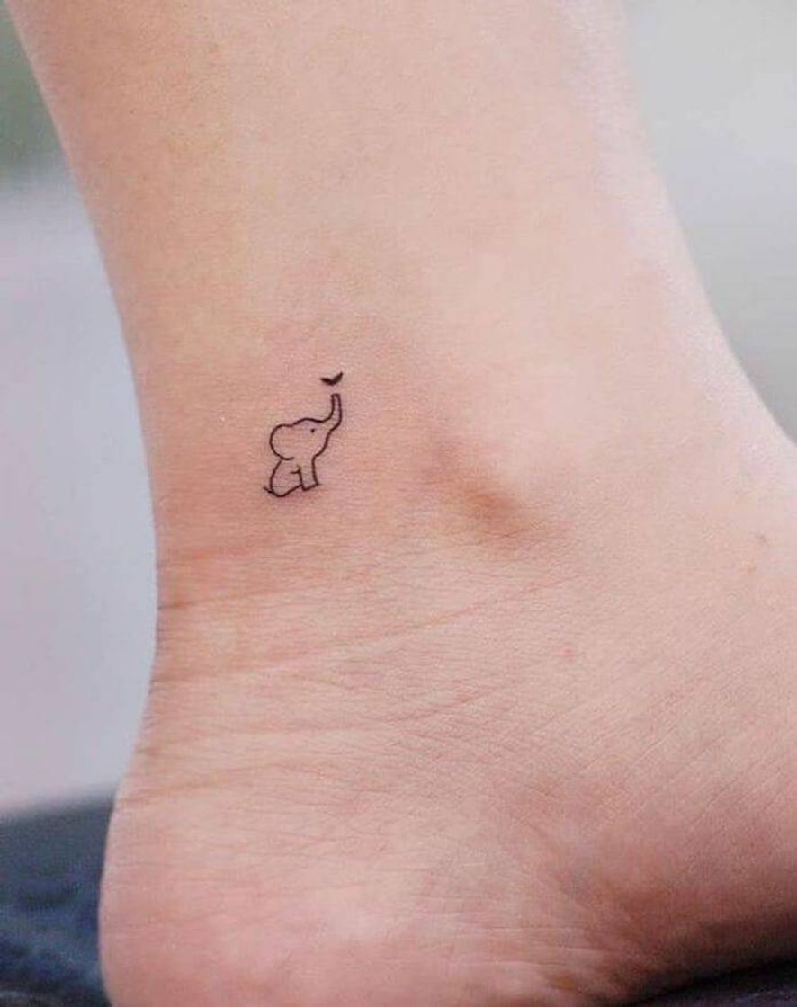 Moda Tatuagem de elefante 