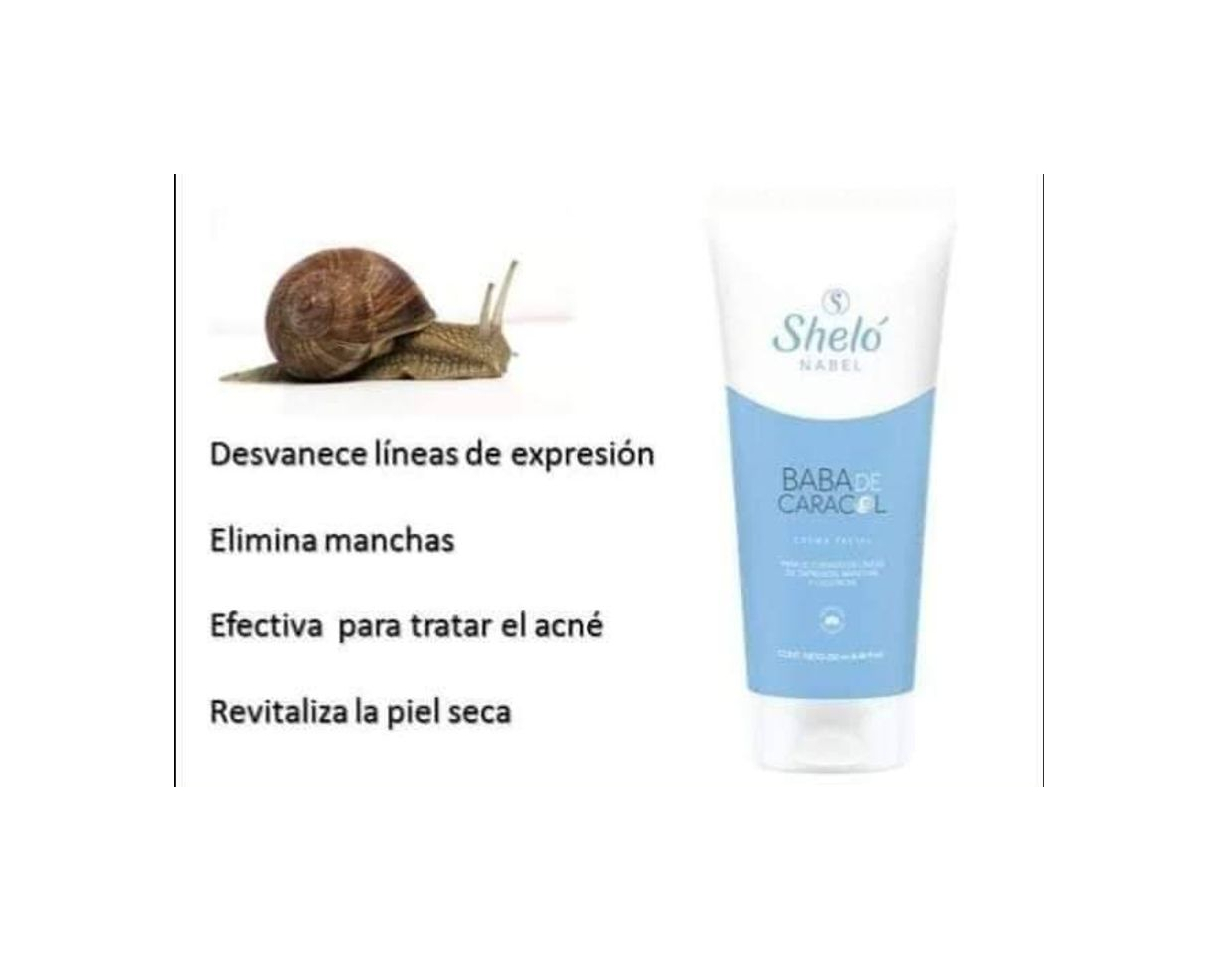 Producto BABA DE CARACOL FACIAL SHELO NABEL 🐌🐌🐌