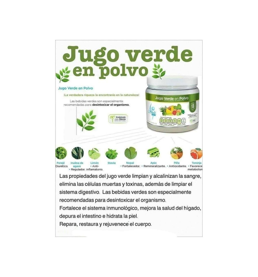 Producto 💚Jugo Verde en polvo de Sheló Nabel 💚