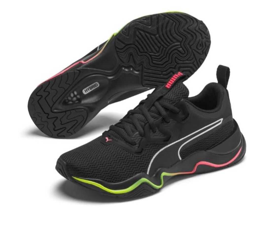 Moda PUMA Zone XT WNS, Zapatillas Deportivas para Interior para Mujer, Negro Black