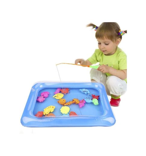 GOLDGE 42PCS Juguete de Pesca para Niño