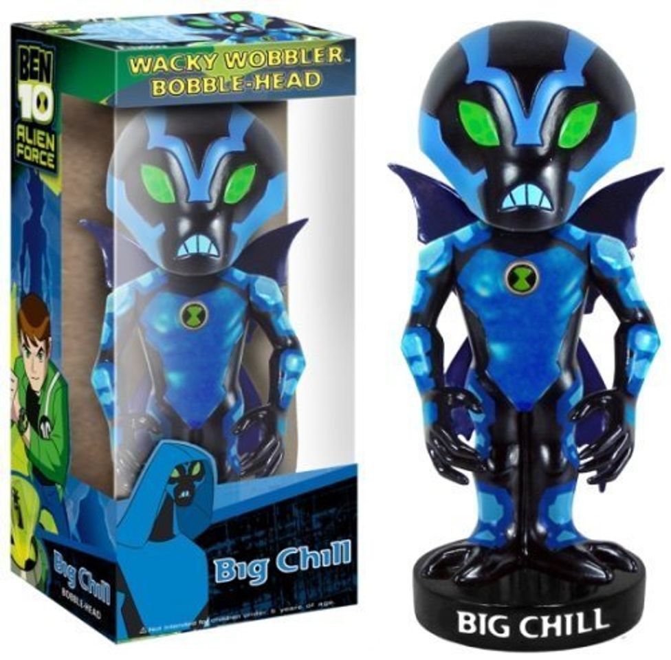 Products Ben 10 Funko Wacky Wobbler Bobblehead Figure Big Chill by Funko