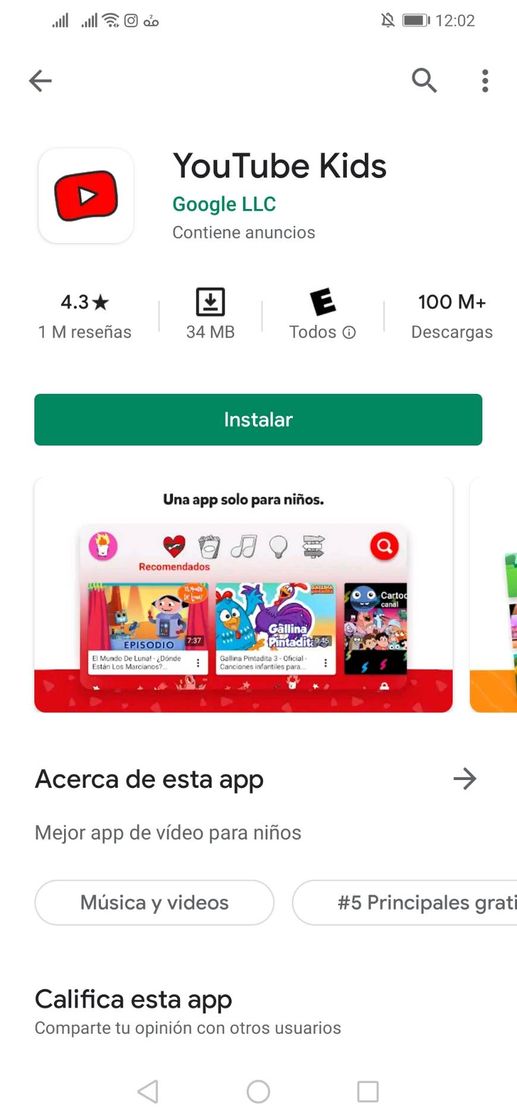 Aplicaciones YouTube Kids - Apps on Google 