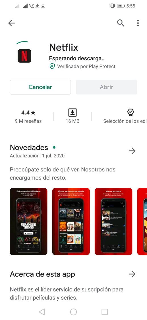 App Netflix 