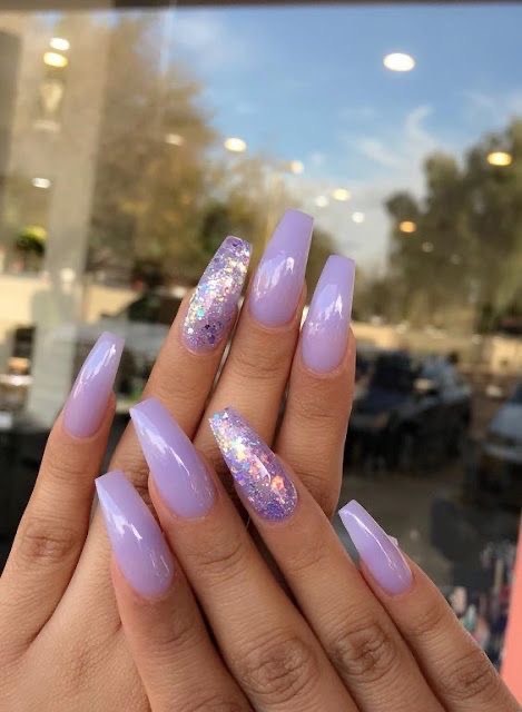 Moda Nails Purple 