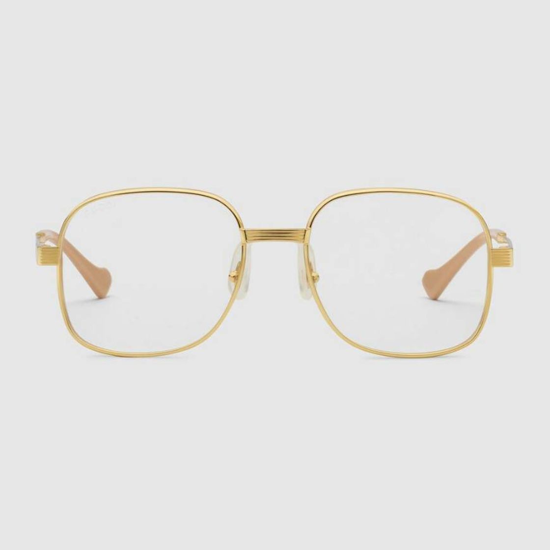 Moda Gold Round sunglasses