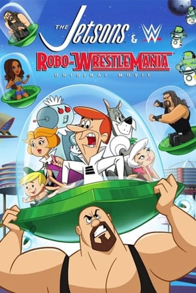 Película Los supersónicos y WWE: Robo-Wrestlemania