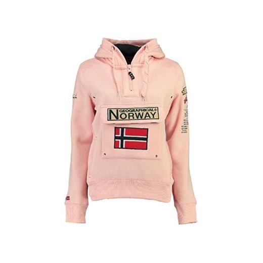 Geographical Norway Sudadera Mujer GYMCLASS B Rosa Claro S