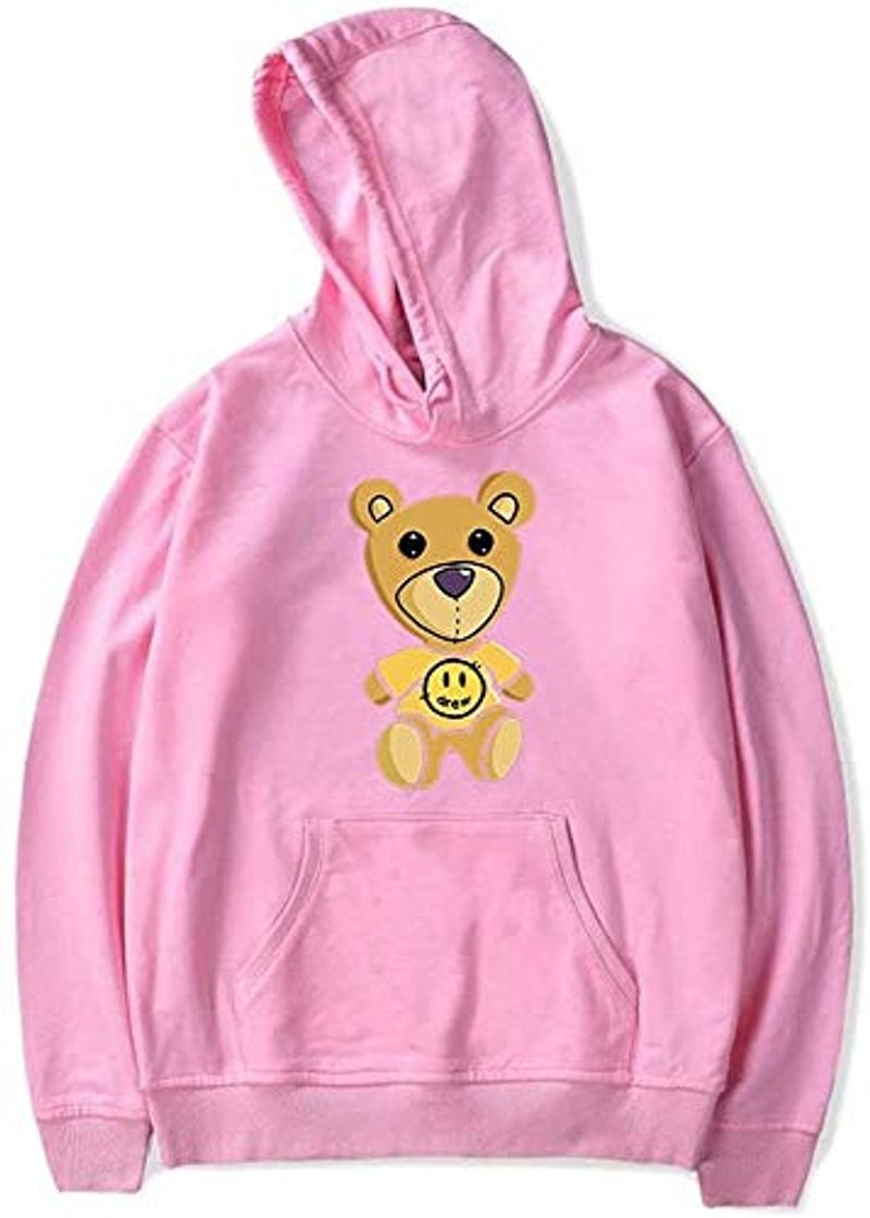 Fashion JINBAOYA 2020 Nueva Justin Bieber Drew House Oso de Peluche Imprimir con Capucha de Hombres y Mujeres Harajuku Pullover Unisex Ropa de Deporte