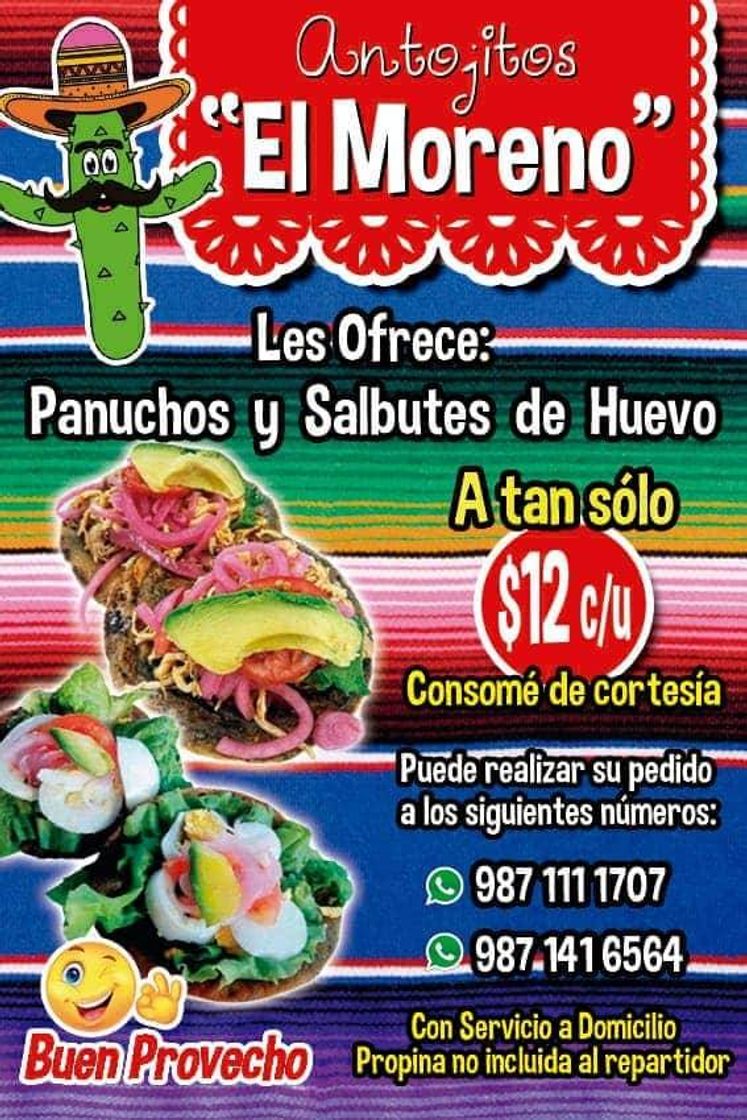 Social Antojitos "El Moreno" 🌮 