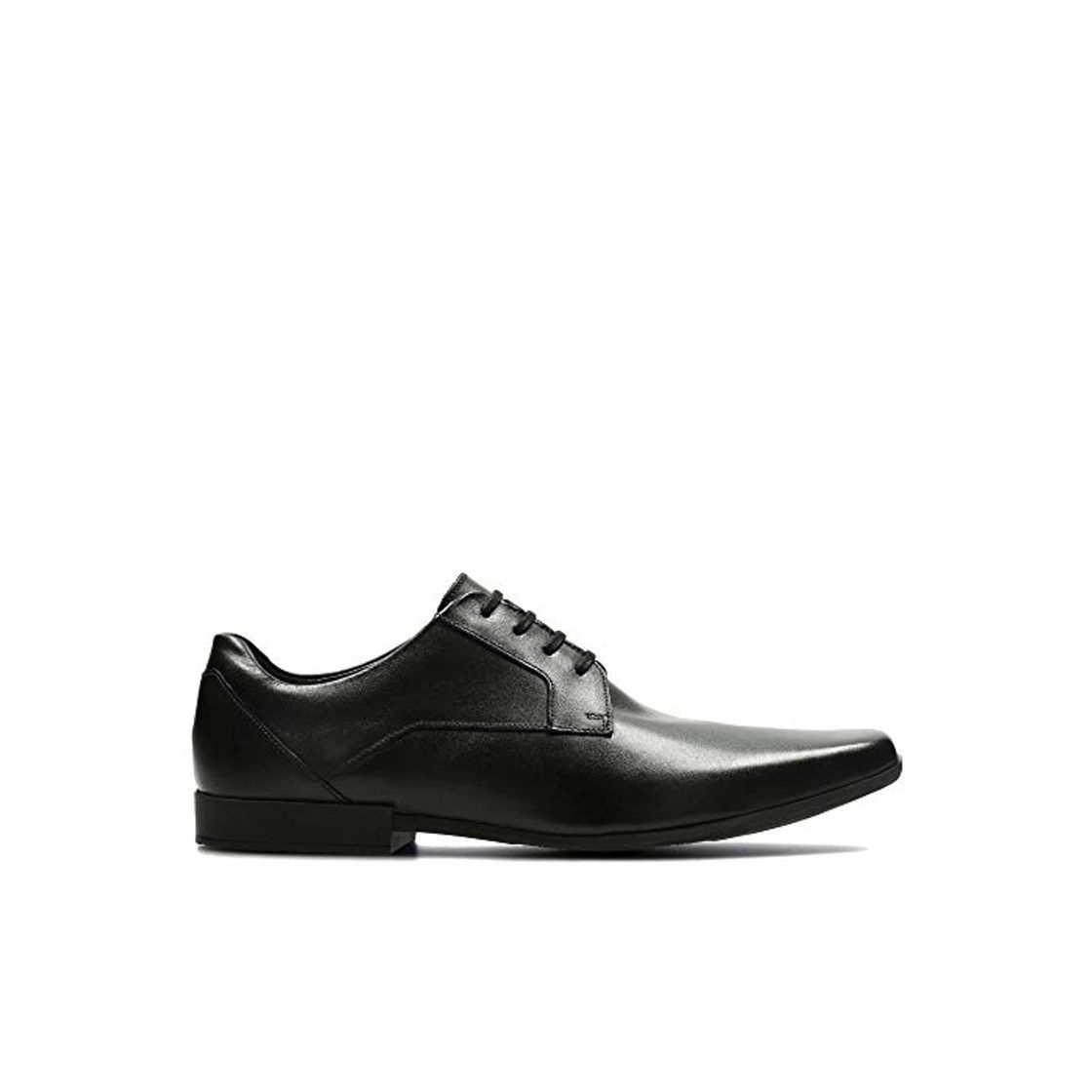 Social Clarks Glement Lace, Zapatos de Cordones Derby para Hombre, Negro