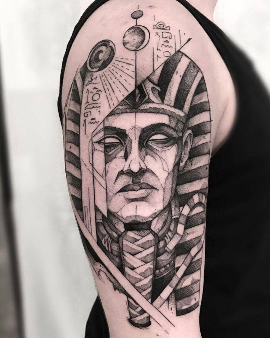 Moda Tattoo faraó de ótima qualidade