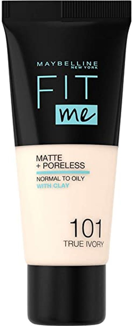 Social Maybelline Fit Me Matte Base de maquillaje, Tono