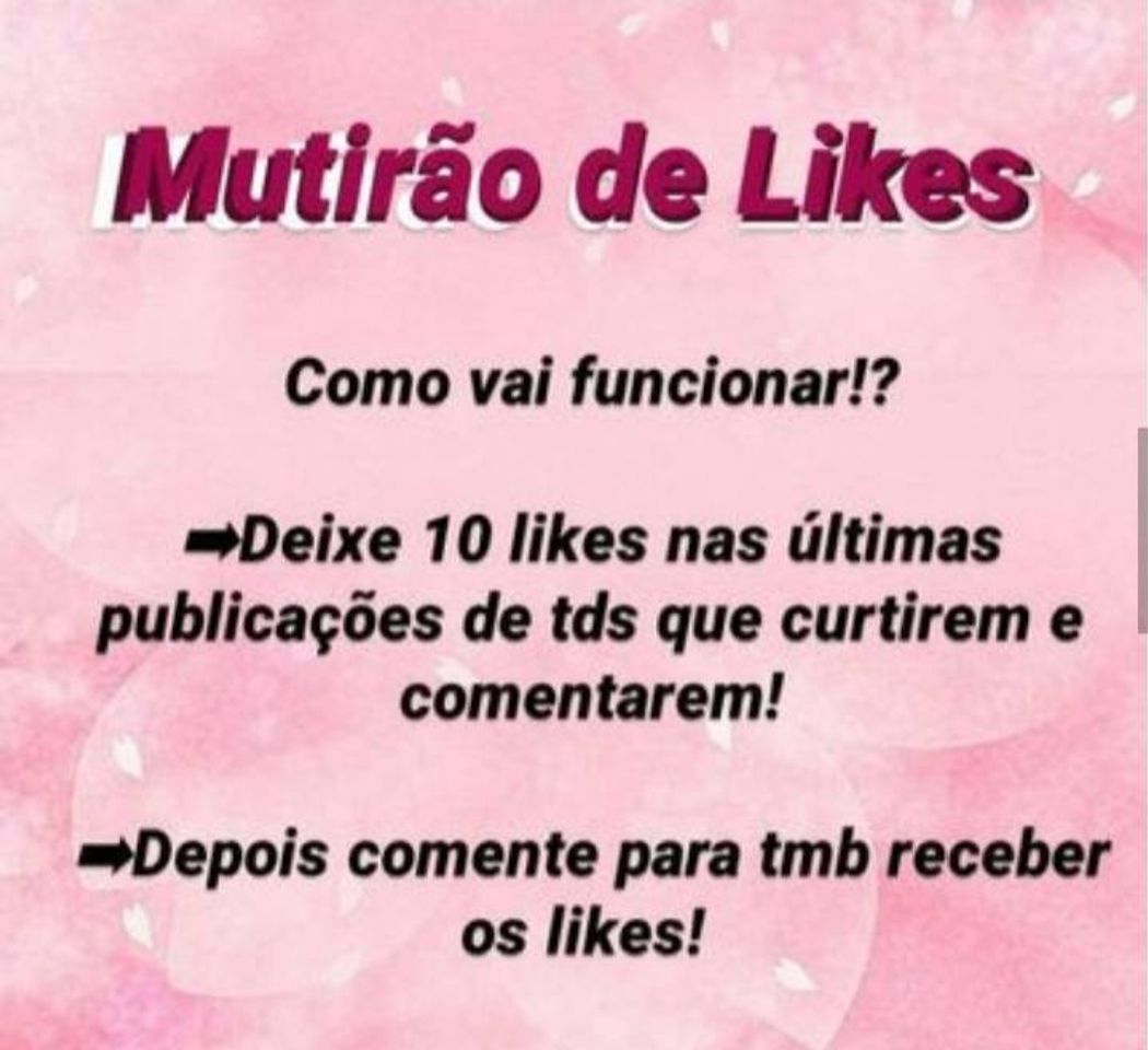 Social troca de likes e follow 