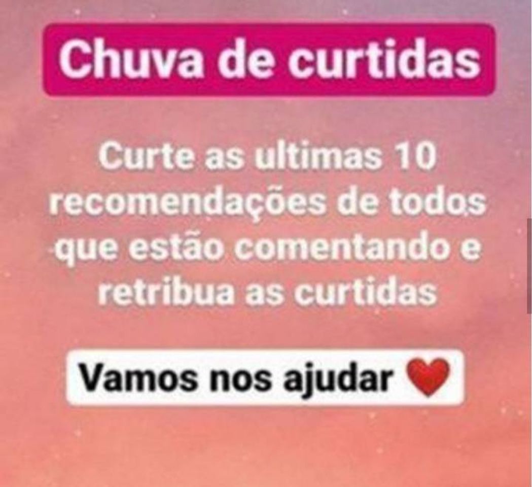 Social troca de likes e follow 