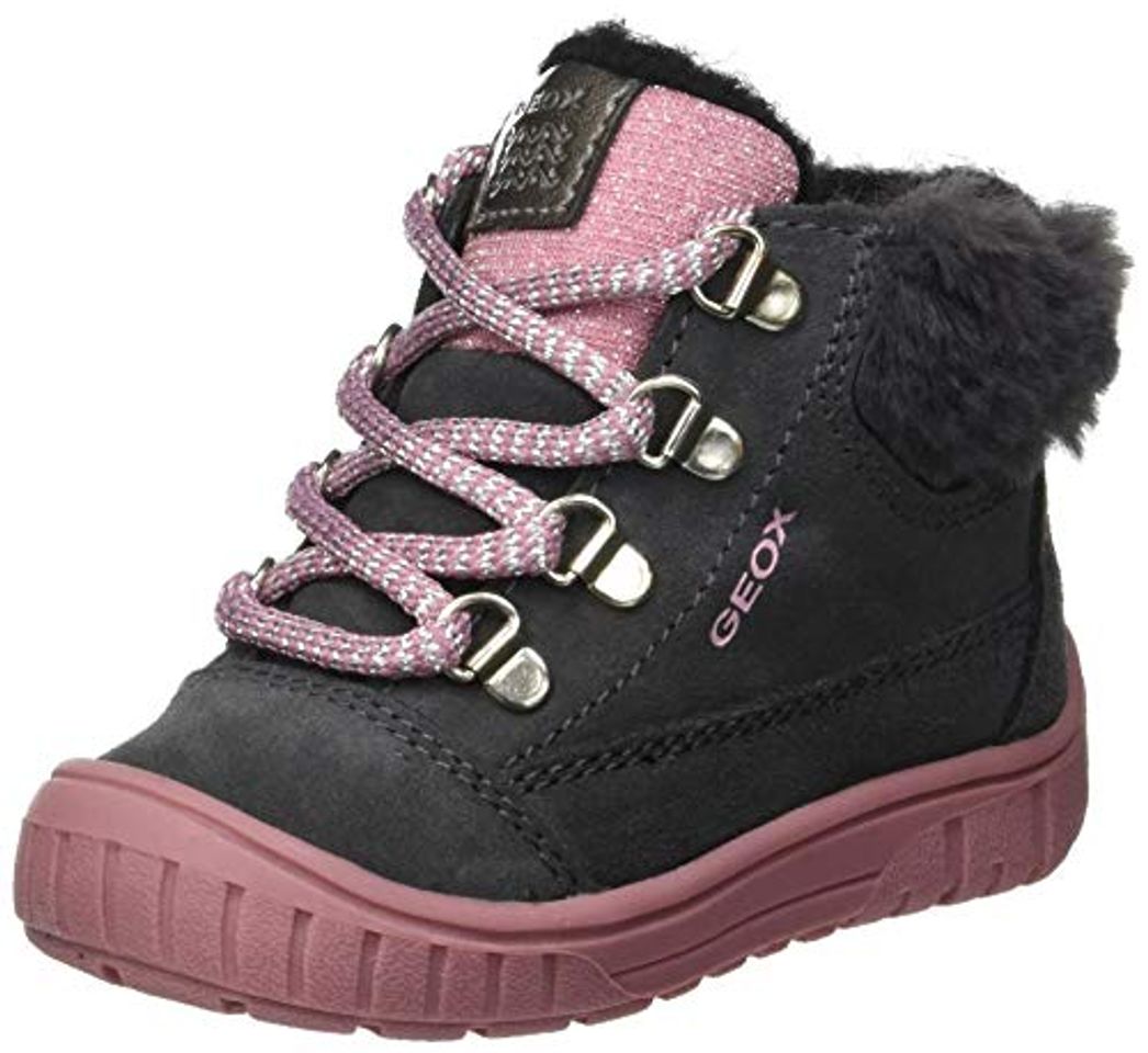 Place Geox B Omar Girl WPF A, Botas para Bebés, Gris