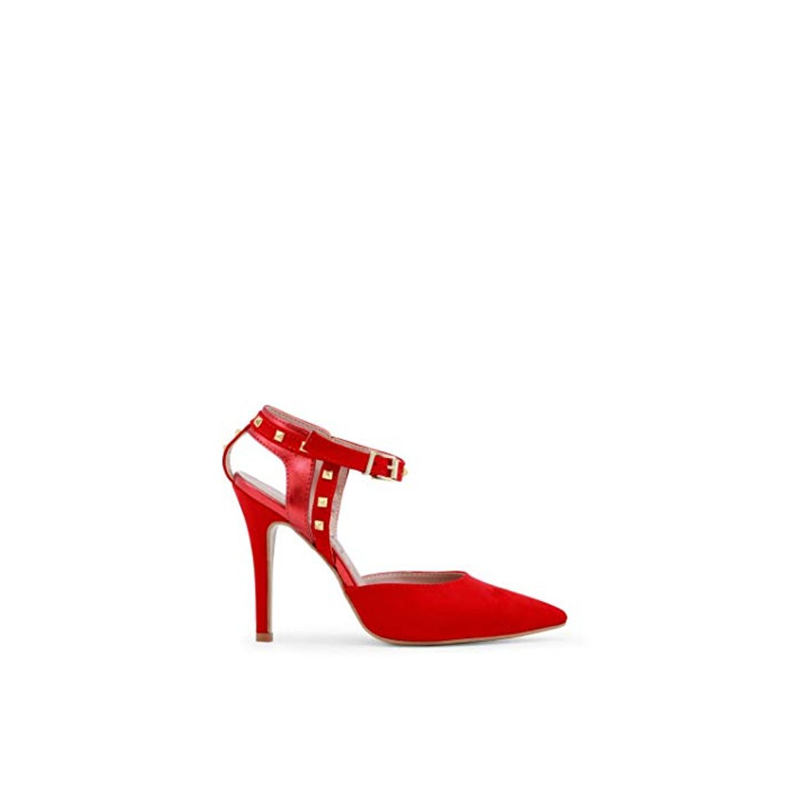 Fashion Paris Hilton 2762 Sandalias Mujer Rojo 40