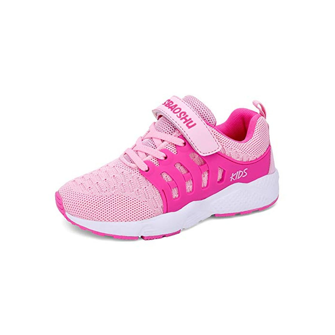 Moda YUHUAWYH Niños Niñas Zapatillas de Deporte Moda para Niñas Zapatillas de Correr Transpirables Unisex para Niños Ligeras Zapatillas Deportivas