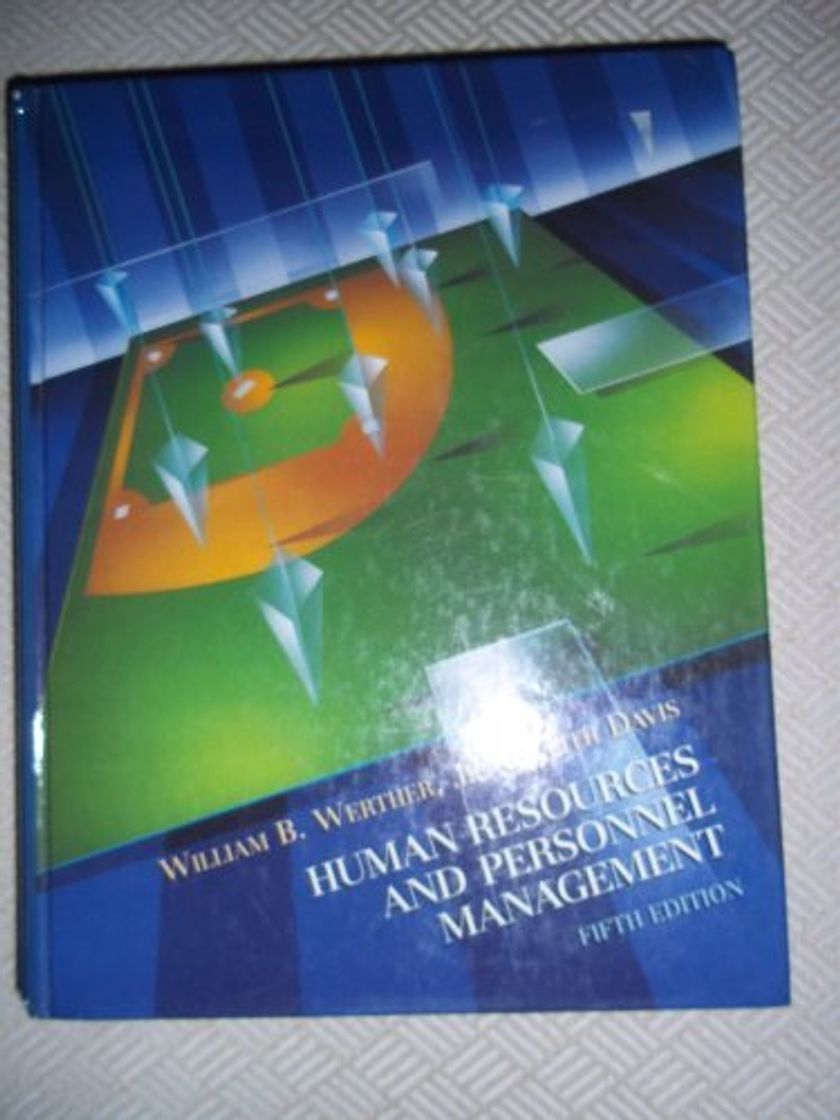 Libro Human Resources and Personnel Management by William B., Jr. Werther