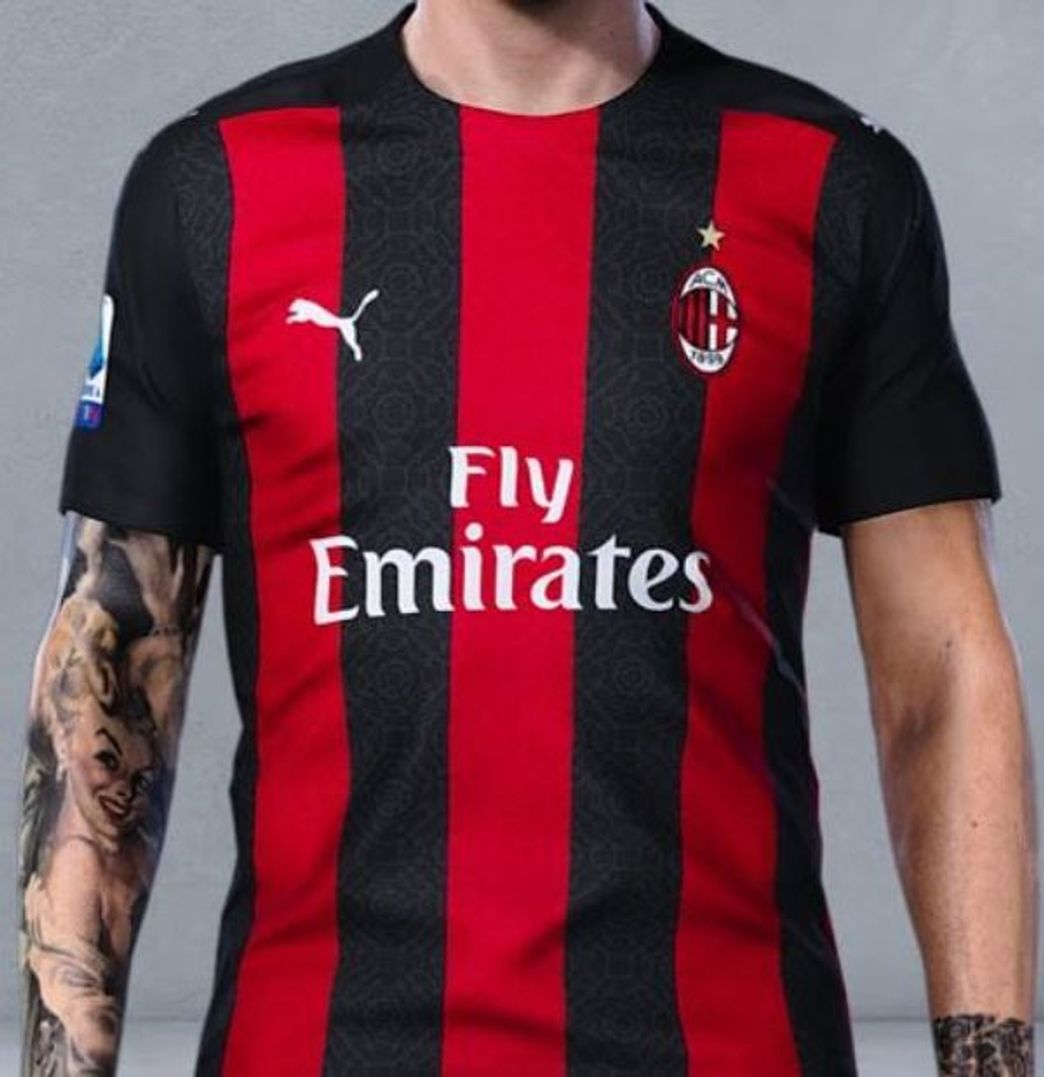 Moda Camiseta milan