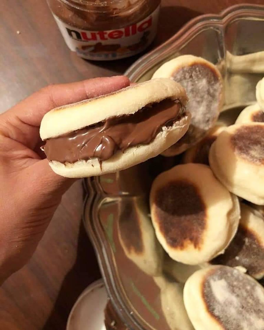 Moda Pãozinho com recheio de nutella