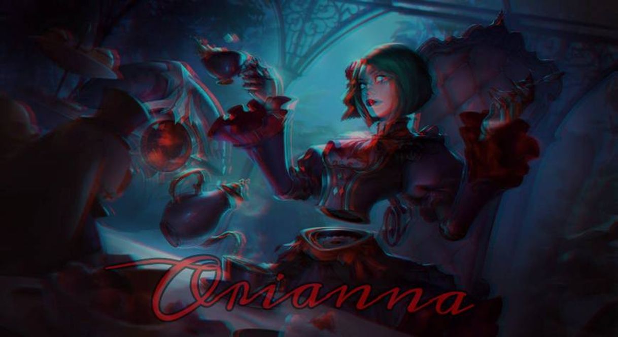 Social Wallpaper Orianna - com o nome da campeã