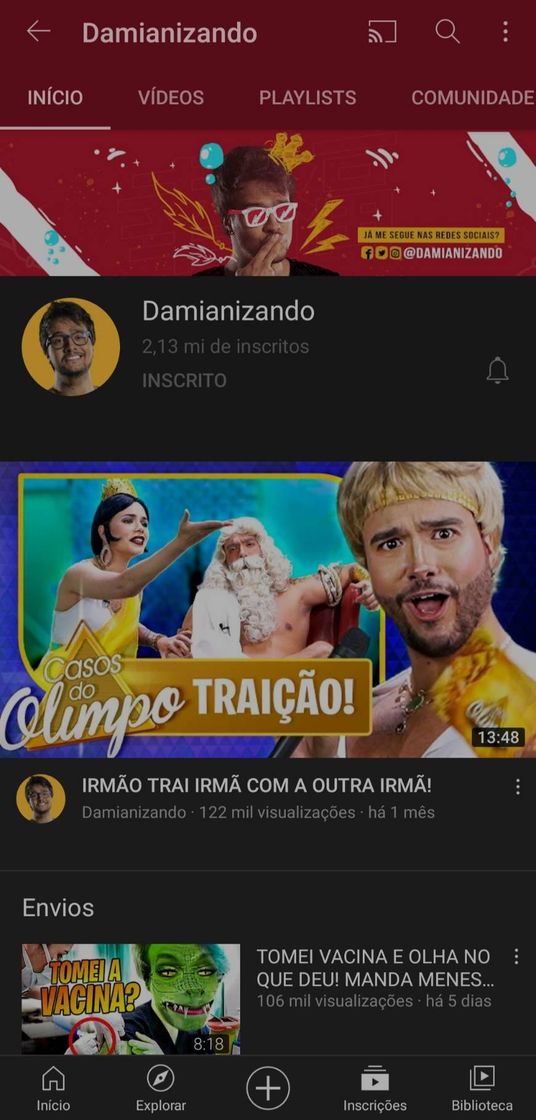 Social Damianizando - YouTube