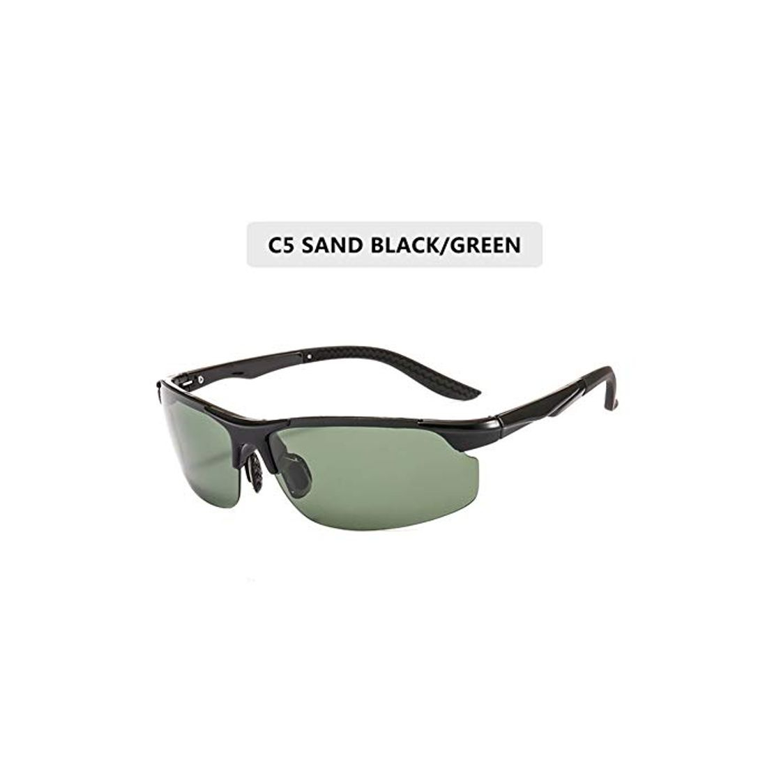 Moda Yayan Pesca Nueva Manera Gafas de Sol de los Hombres del Marco de conducción de la Vendimia UV400 polarizado Cuadrado del Metal Hombre Gafas de Sol Oculos