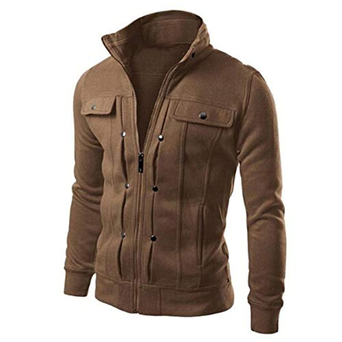 Fashion Chaqueta Acolchada para Hombre Chaqueta Acolchada Ligera Slim SLIN Chaqueta Fit Fit